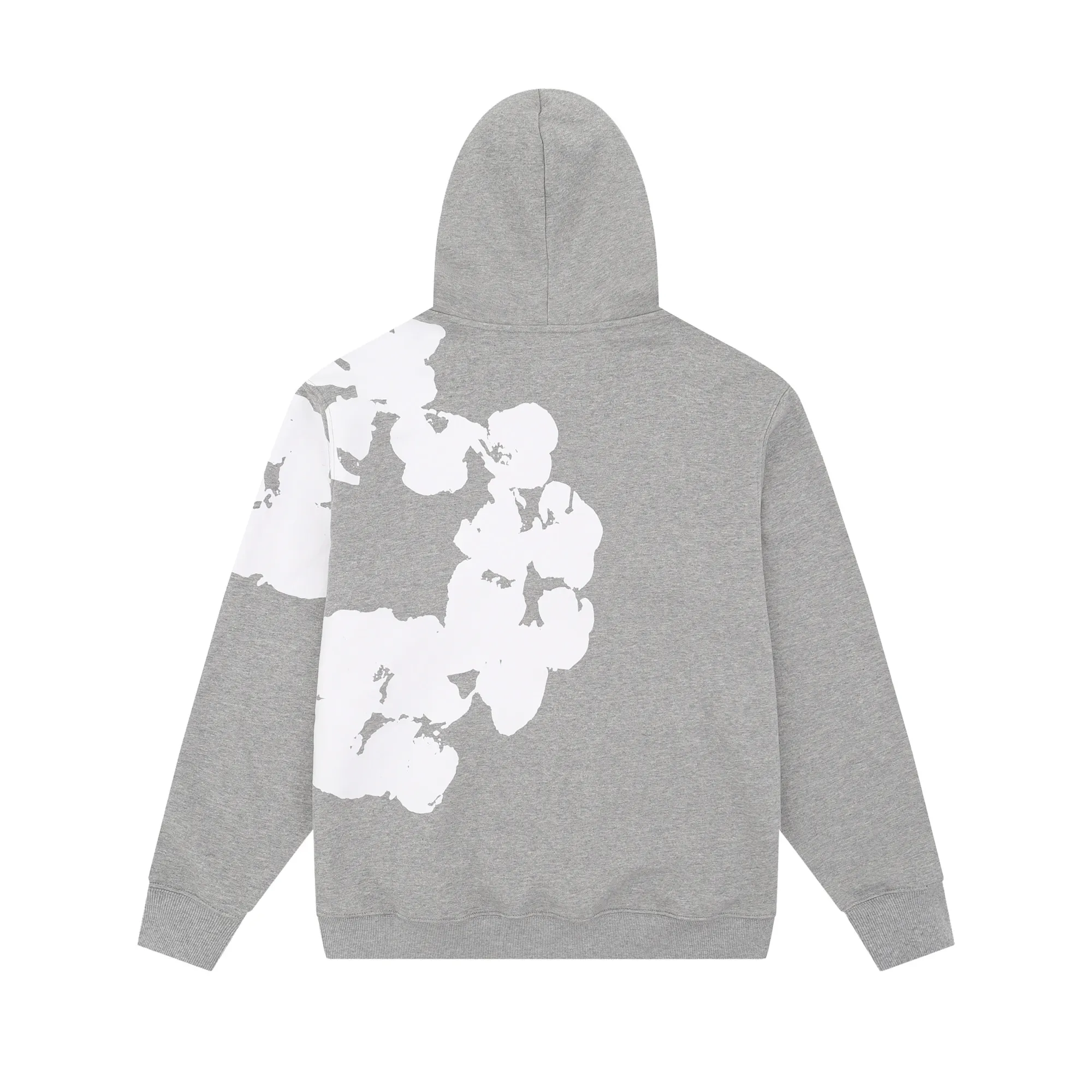 D116# P230 Denim Tears Biggie Cotton Wreath Sweatshirt Black 400g kapok high quality 100% cotton printed hoodie hooded sweatshirt color (color): black (black), gray (gray), Pruple (purple) Size: S M L XL
